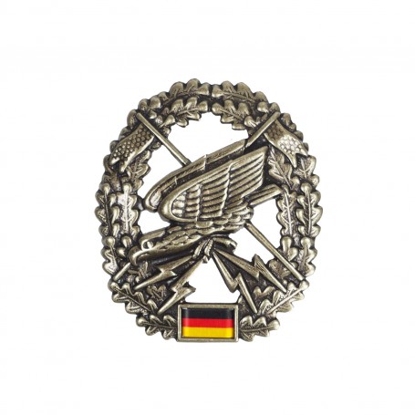 Bundeswehr Barettabzeichen Panzeraufklärer verchromt Metall Neu 