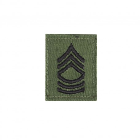 US Rangabzeichen "Master Sergeant" Textil oliv