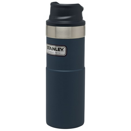 Stanley Classic Trigger-Action Travel Mug 473ml Reisebecher Nightfall Blue