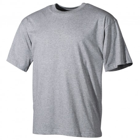 MFH US T-Shirt halbarm, grau