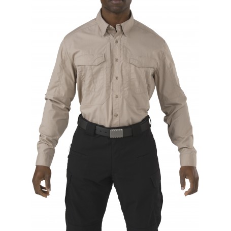 5.11 Stryke™ Shirt Long Sleeve Langarmhemd khaki