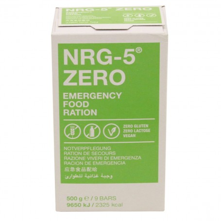 Notverpflegung NRG-5 Zero 9 Riegel 500g