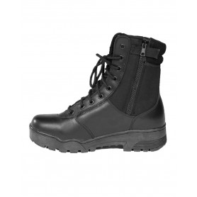 Mil-Tec Tactical Stiefel Leder-Cordura® mit RV schwarz