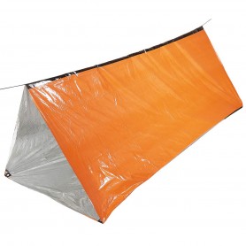 Fox® Outdoor Notfall-Zelt, orange, einseitig alubeschichtet
