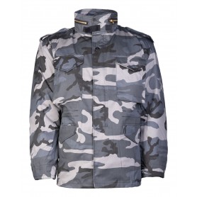 Mil-Tec US Feldjacke M65 mit Futter dark camo