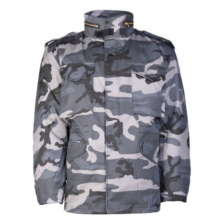 Mil-Tec US Feldjacke M65 mit Futter dark camo