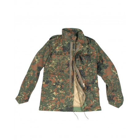 Mil-Tec US Feldjacke M65 mit Futter flecktarn