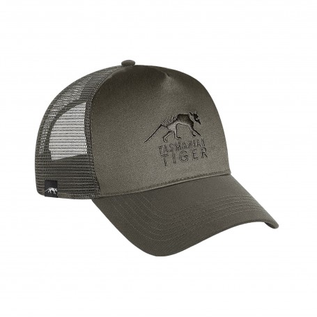 Tasmanian Tiger TT Logo Cap Basecap stone grey oliv