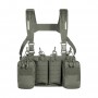 Tasmanian Tiger TT Modular Chest Rig 4xM4 IRR Gurtzeug stone grey oliv