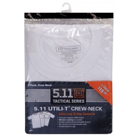 5.11 Utili-T-Shirts 3er Pack weiß