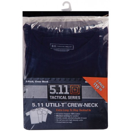 5.11 Utili-T-Shirts 3er Pack Dark Navy