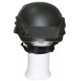 US MICH Helm ABS-Kunststoff mit Rails und NVG Mount, oliv