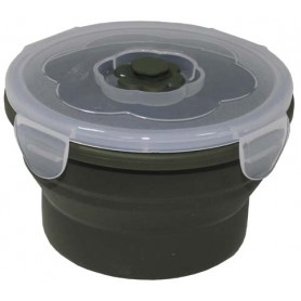 Silikon Lunchbox 540ml (13,5x8cm) oliv