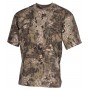 US T-Shirt, halbarm, snake FG, 170g/m²